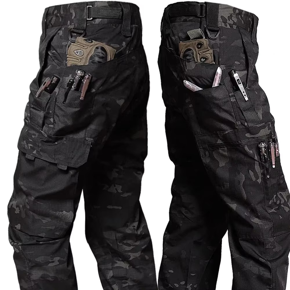 Fishing Pants Waterproof - Pantalon tactique pour hommes, pantalon Cargo