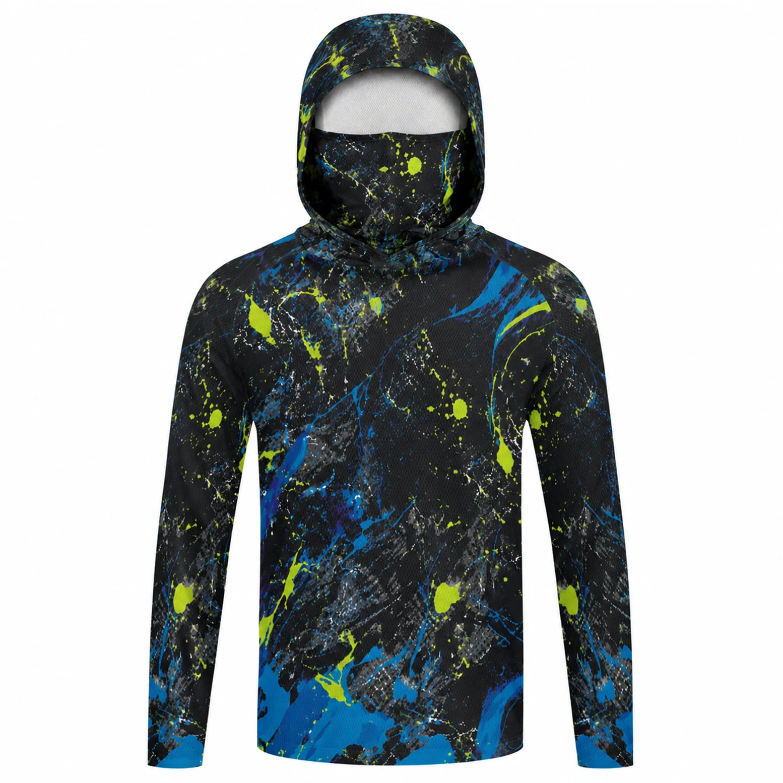 Chemise de pêche à capuche pou - Fishing Mask Sun Protection avis et prix